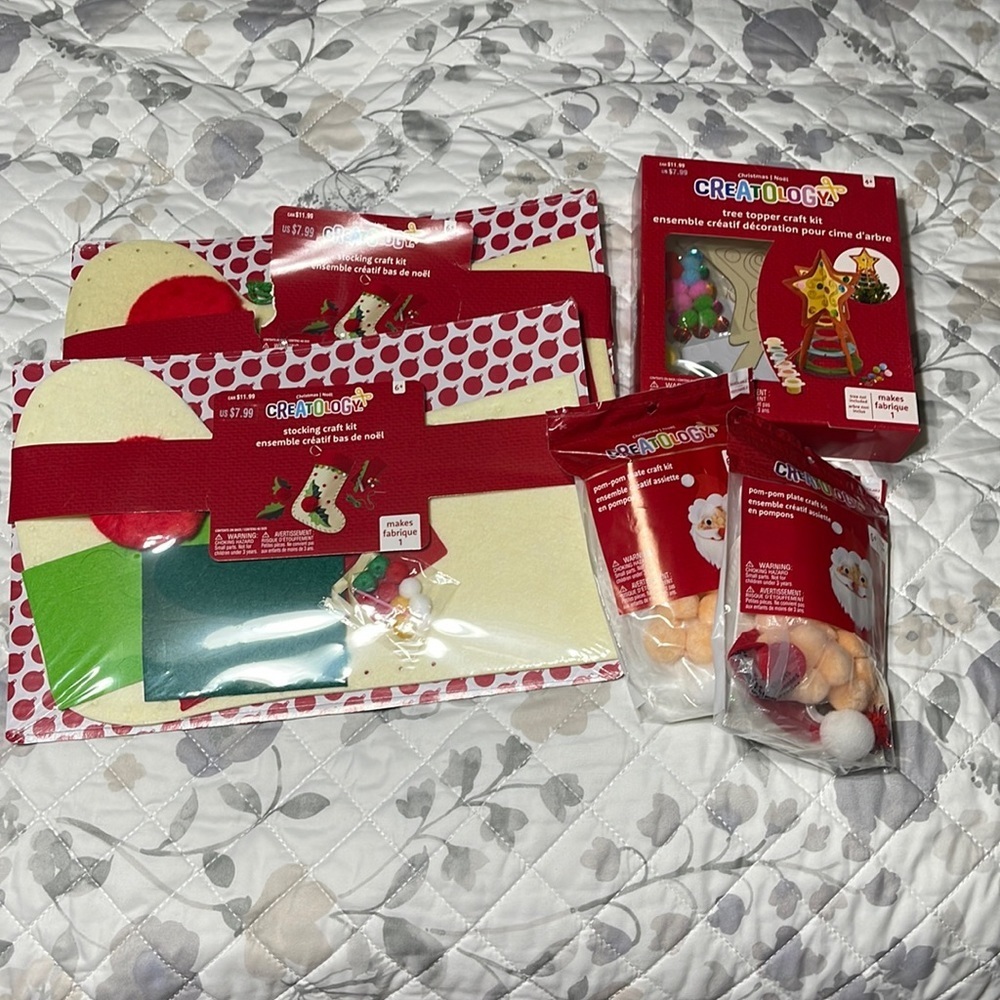 New Christmas craft sets